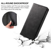For Samsung Galaxy S10e Magnetic Closure Leather Phone Case(Black)