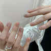24pcs/box Handmade Nail Glitter Nail Jelly Glue Finished Patch, Color: BY1078(Wear Tool Bag)