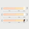 Wet and Dry Dual-use Portable Concealer Brush Multifunctional Beauty Tool, Spec: Diagonal Style