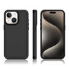 For iPhone 13 Shockproof MagSafe Armor PC Hybrid TPU Phone Case(Black)