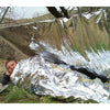 Compact Lightweight Aluminized Windproof Waterproof Emergency Blanket Body Wrap Survival Sheet for Outdoor 140 x 210cm