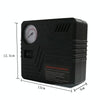 Car Tire Air Pump 12V Metal Electric Tire Pressure Gauge(Square)