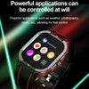 LEMFO HK56 2.06 inch BT5.3 IP68 Sport Smart Watch, Support Bluetooth Call / Message Notification / Heart Rate / Blood Pressure Health Monitor(Orange)