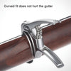 Galux GC501A Acoustic Guitar Pitch Clip Folk Ukulele Metal Clip With Storage Bag, Color: Dark Wood Pattern