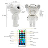 5W Astronaut Starry Sky Projection Lamp USB Night Light (White)