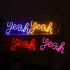 LED Yeah Neon Lights Bedroom Decoration Night Light(Warm Light)