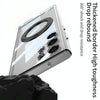 For Samsung Galaxy S23 Ultra 5G GKK Space Series Rotate MagSafe Shockproof Full Coverage Phone Case(Transparent Green)
