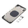 iPhone XS Max Back Cover Black - Camera Lens & SIM Tray