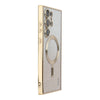 For Samsung Galaxy S25 Ultra 5G ENKAY Hat-Prince Magnetic Glitter Plated TPU Phone Case with Lens Film(Golden)