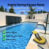 Swimming Pool Small Animal Escape Net Animal Escape Channel, Color: Green