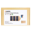 HAWEEL 21W Foldable Solar Panel Charger with 5V 2.9A Max Dual USB Ports(Yellow)