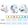 Anti-Bite Dog Muzzle Leash Cover, Red, Small (7.7-9.7" Snout)
