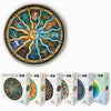 Round Adult Plane Puzzle Jigsaw Toy 500 Pieces, Diameter: 48CM(Zodiac)