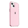 For iPhone 15 Plus Shockproof Terminator Transparent Phone Case(Pink)