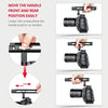 YELANGU C9-A YLG0911A Handle Video Camera Cage Stabilizer for DJI BMPCC 4K(Black)