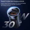 JOYROOM C-A08 30W Mini PD+QC3.0 Dual-port Smart Car Charger (White)