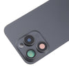 iPhone 15 Pro Back Cover Black - Camera Lens & MagSafe