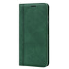 For Xiaomi Poco X3 NFC Frosted Business Magnetic Horizontal Flip PU Leather Case with Holder & Card Slot & Lanyard(Green)