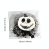 Halloween Hair Clips Hair Accessories Kids Party Dress Up Jewelry, Style: Skeleton Candy Bag