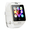 Q18S 1.54 inch IPS Screen MTK6260A Bluetooth 3.0 Smart Watch Phone, Pedometer / Sedentary Reminder / Sleeping Monitor  / Anti-Loss / Remote Camera / GSM / 0.3M Camera (White + Silver)