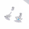 S925 Sterling Silver Eye Of Lightning Women Earrings