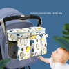 Multifunctional Baby Stroller Storage Bag, Colour: White Dinosaur