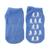 4 Pairs Anti-slip Dotted Rubber Trampoline Socks Toddler Socks For Children 1-5 Years Old(Sapphire)