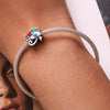 S925 Sterling Silver Eye Of Horus Beads DIY Bracelet Necklace Accessories