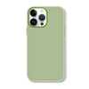 For iPhone 15 Pro Skin Feeling Jelly Series TPU + PC Full Coverage Phone Case(Green)