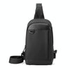 WEPOWER Men Chest Bag Multifunctional Waterproof Riding Casual Shoulder Crossbody Bag(Black)