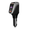 Ozio DY68TC 278W PD3.0 100W + Dual USB 66W+22.5W Carbon Fiber Pattern Car Charger