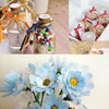 20M Paper Rope Raffia Ribbon Natural Lace Rope Gift Box Wrapping DIY Decoration(Light Blue)