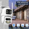 3MP WiFi Triple Camera, Colour Night Vision, 2-Way Audio (EU Plug)