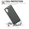 For Samsung Galaxy A06 Cowhide Texture Back Cover Phone Case(Grey)