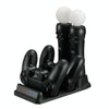 4 in 1 Charger USB Charging Dock Station Stand with LED Indicator for Playstation PS4 Controller & PS Move Controller