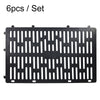 6pcs / Set Plant Trunk Adjustable Splice Protector(Black)