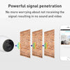 GH3 Wireless 720p WiFi Security Camera, Battery Powered, Night Vision, White