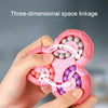 Six-sided Spinning Fidget Spinner Ball(Pink)