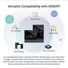 Sonoff NSPanel WiFi Smart Scene Switch Thermostat Temperature All-in-One Control Touch Screen, EU Plug(Black)