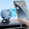 BaiLe Magnetic Car Phone Holder Universal Car Dashboard Fixed Navigation Bracket, Color: Buckle Silver