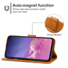 For Samsung Galaxy S10e Leather Phone Case(Brown)