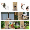 Automatic Hanging Bird Feeder - Large Metal & PVC Wild Bird Feeder