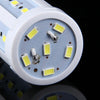 5W PC Case Corn Light Bulb, E14 380LM 24 LED SMD 5730, AC 85-265V(White Light)