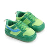D2540 Autumn And Winter Soft Soled Walking Shoes Baby Shoes For 0-1 Years Old, Size: 12cm(Green)