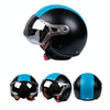 GXT Electric Vehicle Half Cover Four Seasons Retro Helmet, Size: XL(White Red)