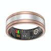 R18 SIZE 12 Smart Ring, Support Heart Rate / Blood Oxygen / Sleep / Multiple Sports Modes(Gold)