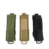 Outdoor Multi-Function Swing Stick Cover Flashlight Bag(Military)