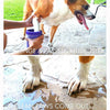 Silicone Paw Cleaner Cup - Small (Blue) - Dog & Cat
