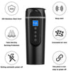 SUITU  HQ-3900 24V/12V Car/Truck Heated Coffee Mug Smart Mug,Spec: Small Screen Black