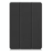 For Xiaomi Pad 5 / 5 Pro Custer Texture Horizontal Flip Leather Case with Three-folding Holder & Sleep / Wake-up Function(Black)